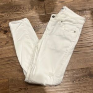 Paige White Denim Verdugo Distressed Jeans